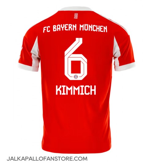 Bayern Munich Joshua Kimmich #6 Kotipaita 2025-26 Lyhythihainen Bayern Munich Joshua Kimmich #6 Kotipaita 2025-26 Lyhythihainen